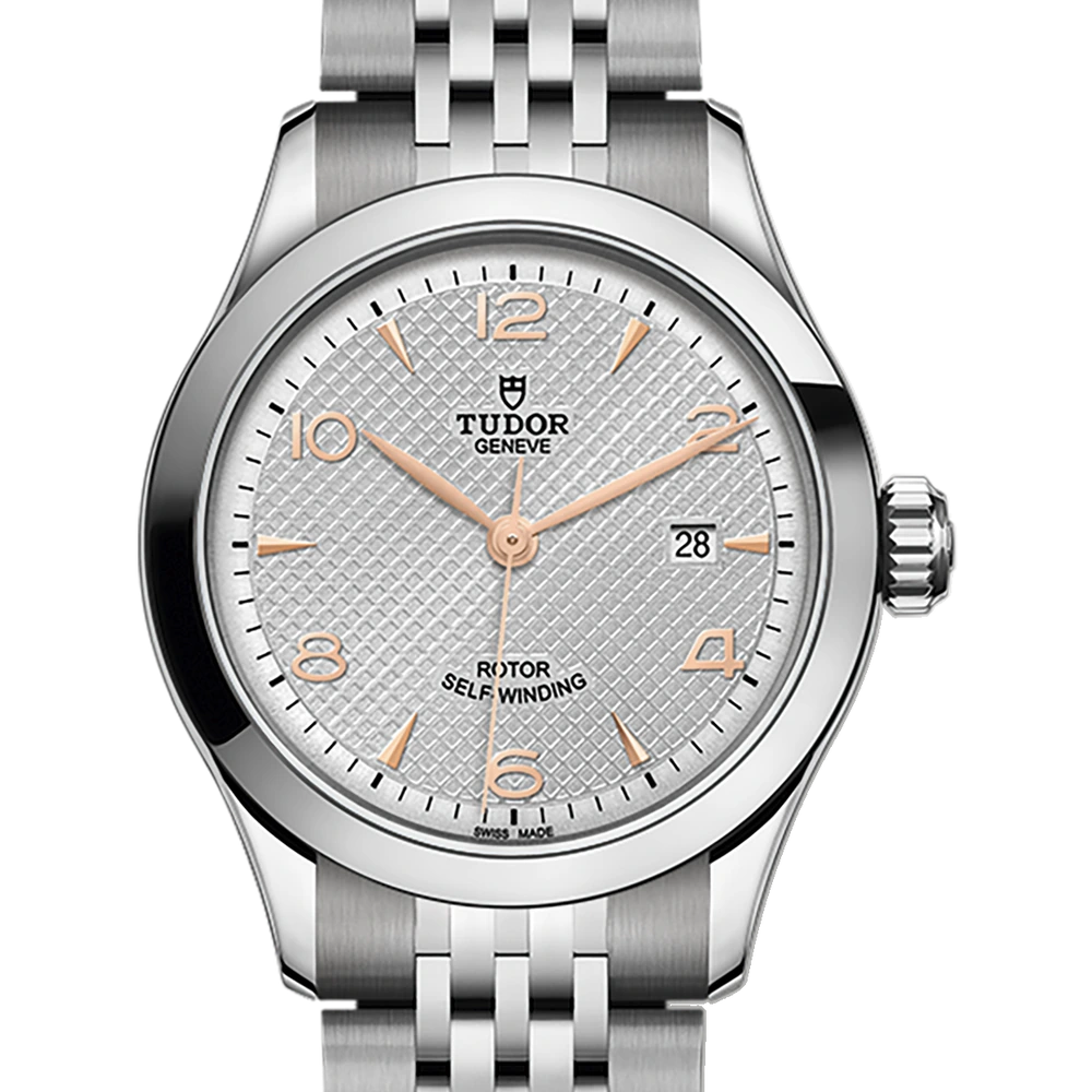 Tudor TUDOR 1926, 28mm steel case, steel bracelet, silver dial