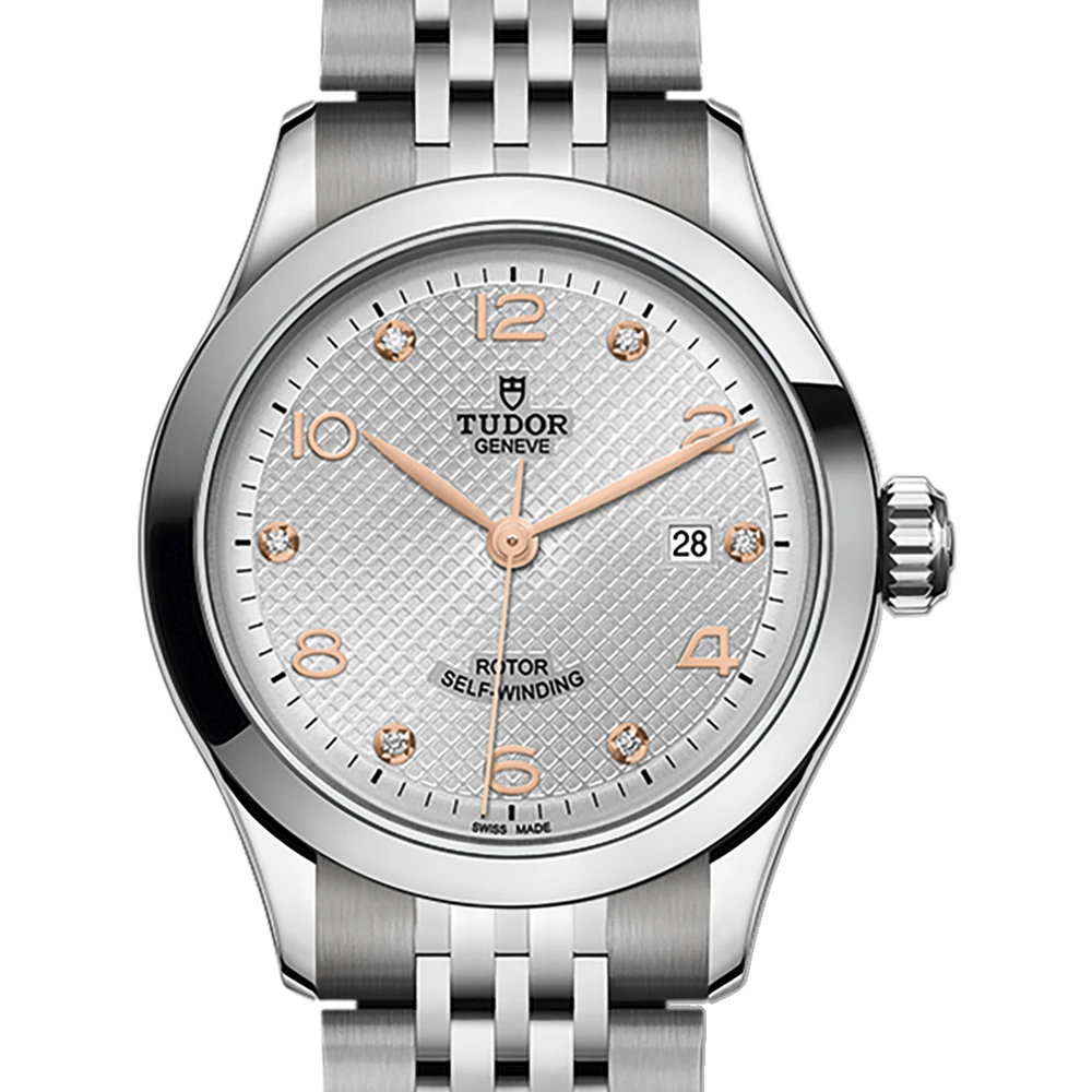 Tudor TUDOR 1926, 28mm steel case, steel bracelet, silver dial