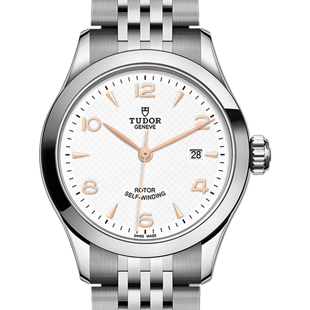 Tudor TUDOR 1926, 28mm steel case, steel bracelet, white dial