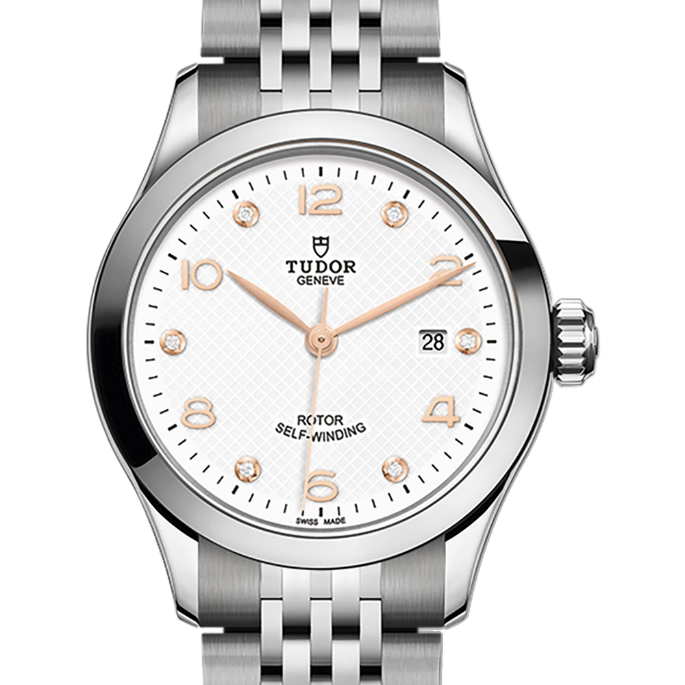 Tudor TUDOR 1926, 28mm steel case, steel bracelet, white dial
