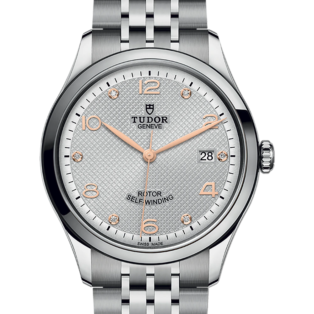 Tudor TUDOR 1926, 39mm steel case, steel bracelet, silver dial