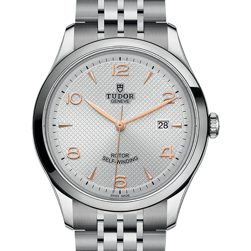 Tudor TUDOR 1926, 41mm steel case, steel bracelet, silver dial