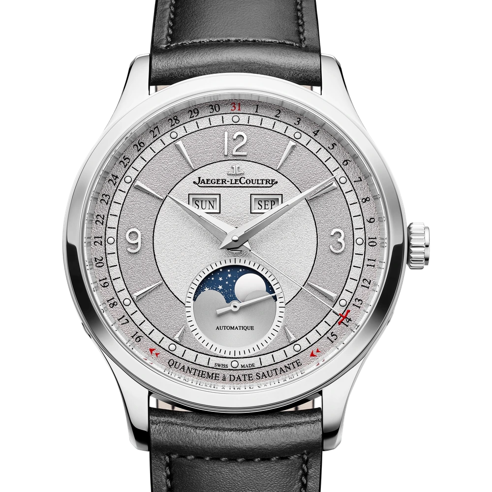Jaeger-LeCoultre Calendar, Stainless steel, Grey