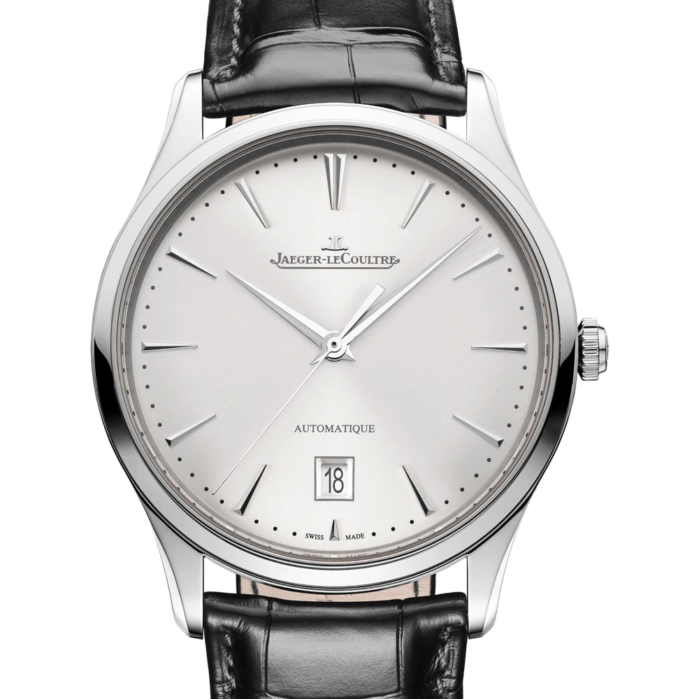 Jaeger-LeCoultre Date, Stainless steel, Silvered grey