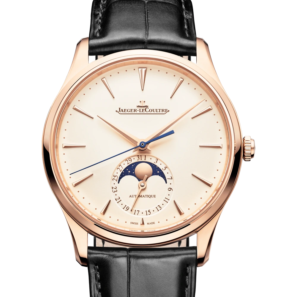 Jaeger-LeCoultre Moon, Pink gold, Eggshell beige