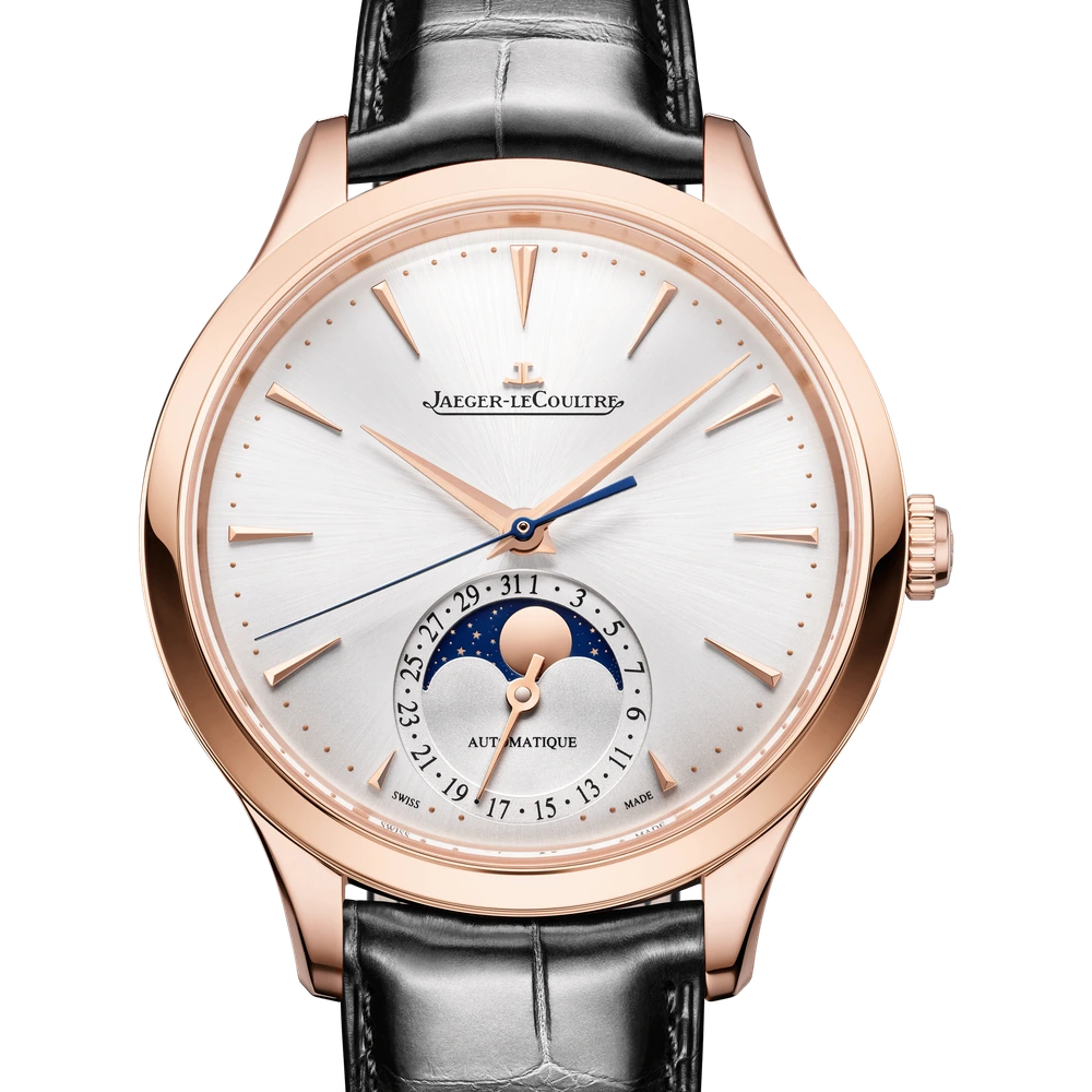 Jaeger-LeCoultre Moon, Pink gold, Silvered grey