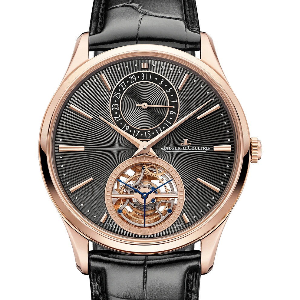 Jaeger-LeCoultre Tourbillon Enamel, Pink gold, Grey
