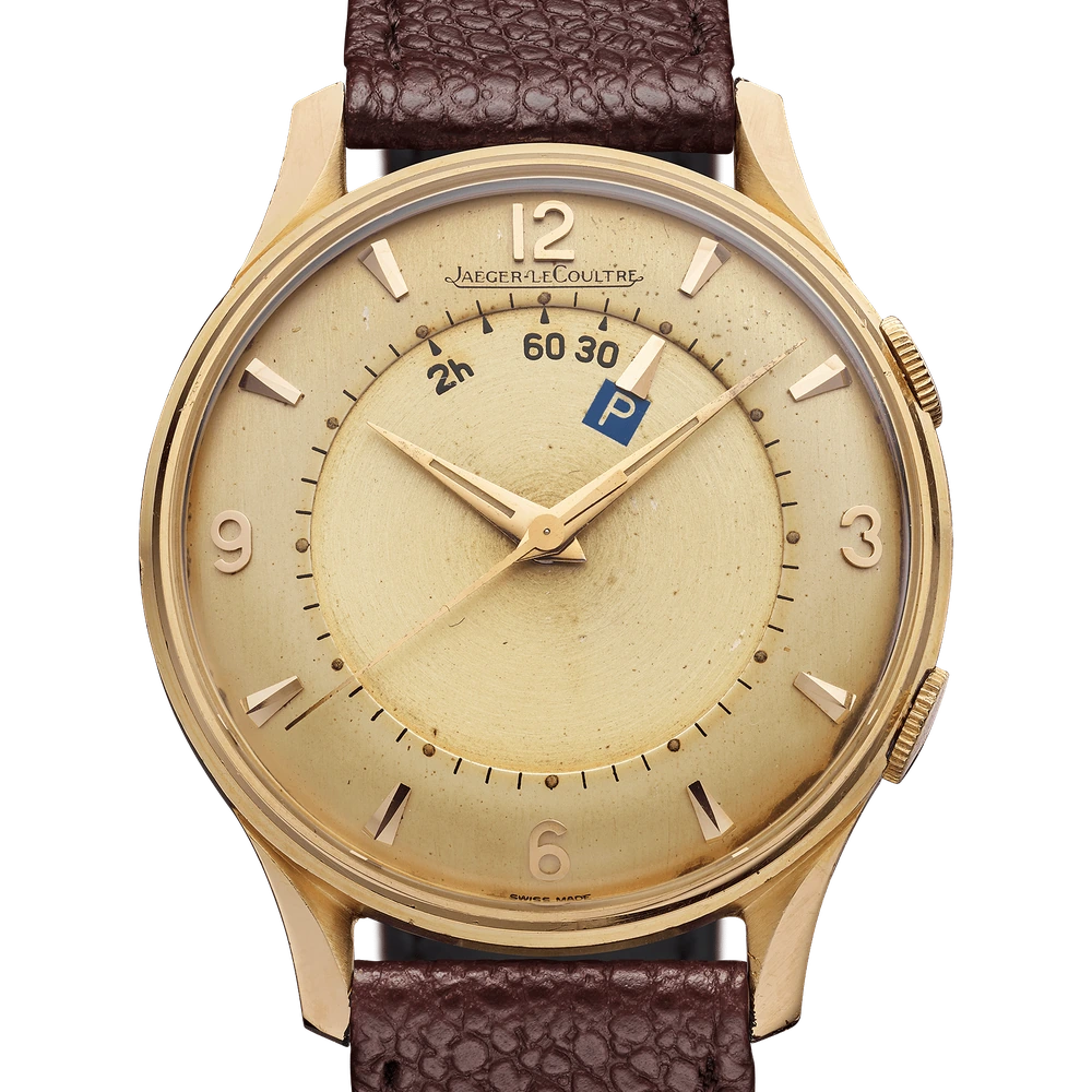 Jaeger-LeCoultre Memovox Parking, Pink gold, Bronze