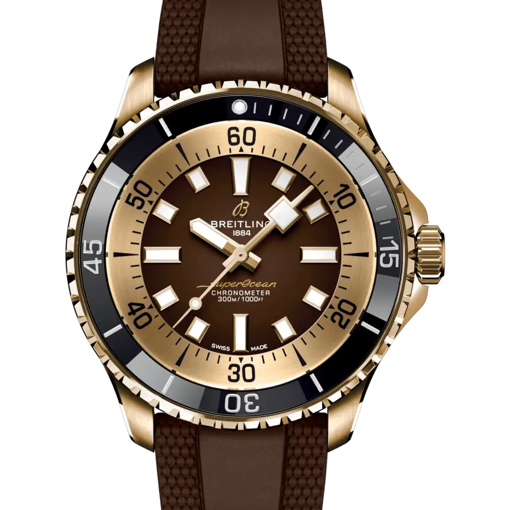 Breitling Superocean Automatic 44, 44 mm, bronze, brown dial