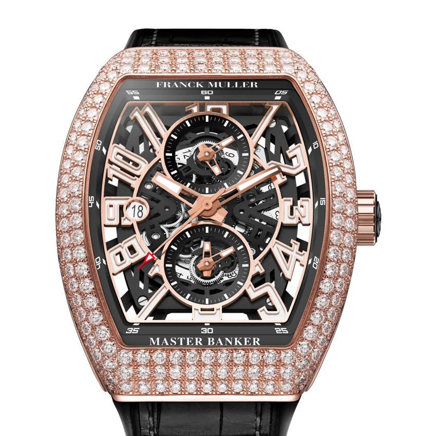 Franck Muller Vanguard Master Banker Skeleton