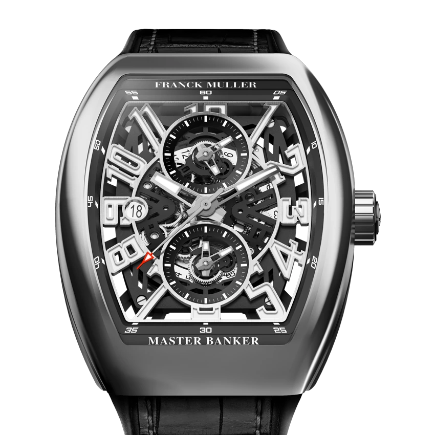 Franck Muller Vanguard Master Banker Skeleton