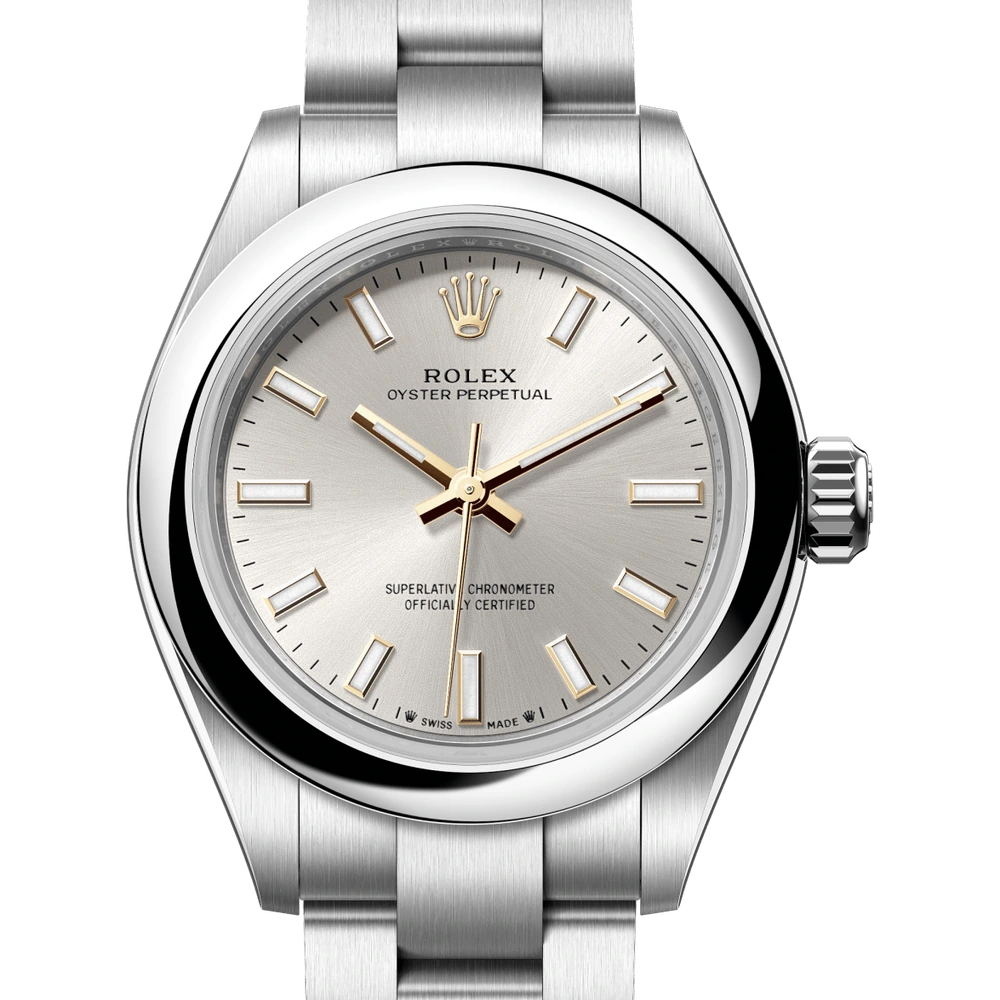 Rolex Oyster Perpetual 28 Oyster, 28 mm, Oystersteel Reference 276200