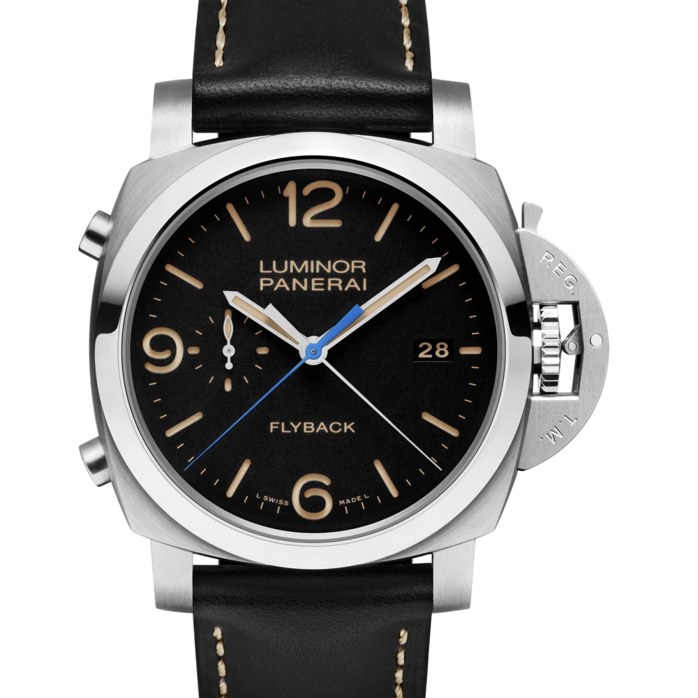 Panerai Chrono Flyback, 44 mm, AISI 316L Brushed Steel