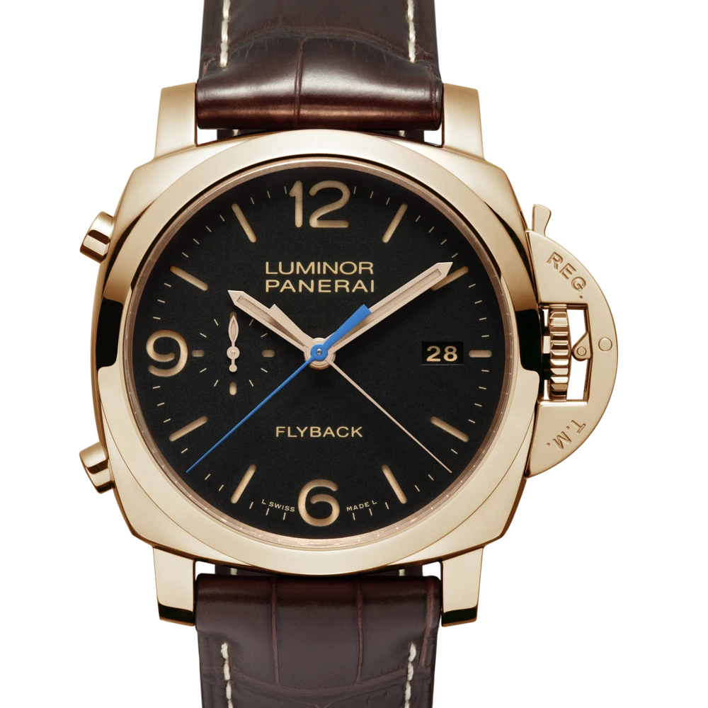 Panerai Chrono Flyback, 44 mm, Polished Goldtech™