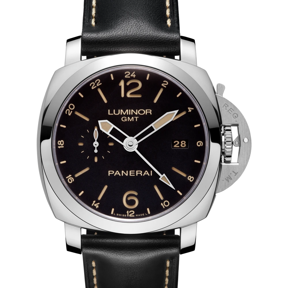 Panerai GMT, 44 mm, AISI 316L Polished Steel