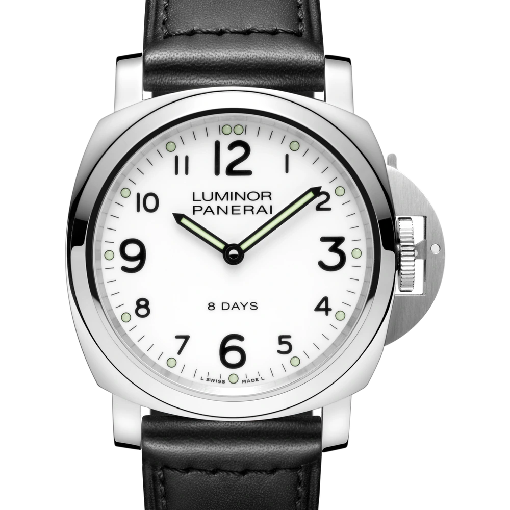 Panerai Base 8 Days, 44 mm, AISI 316L polished steel