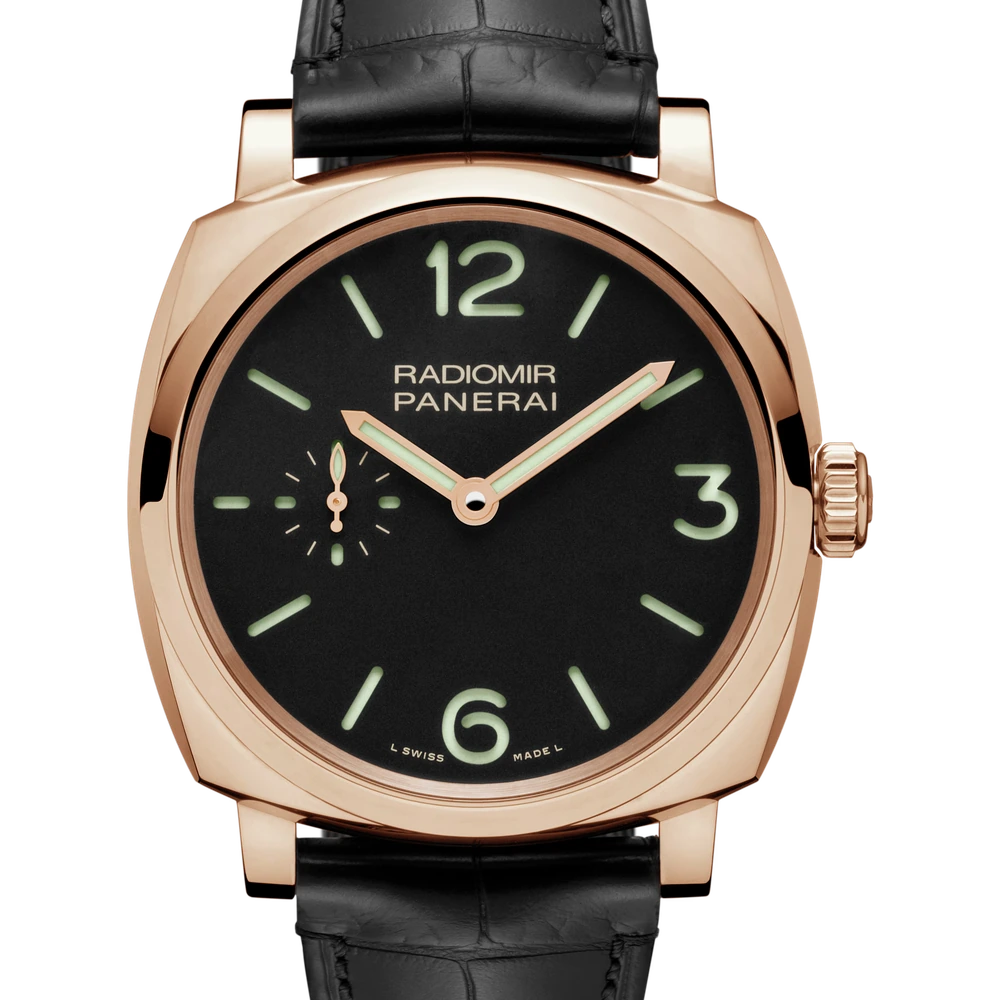 Panerai 42 mm, Polished Goldtech™