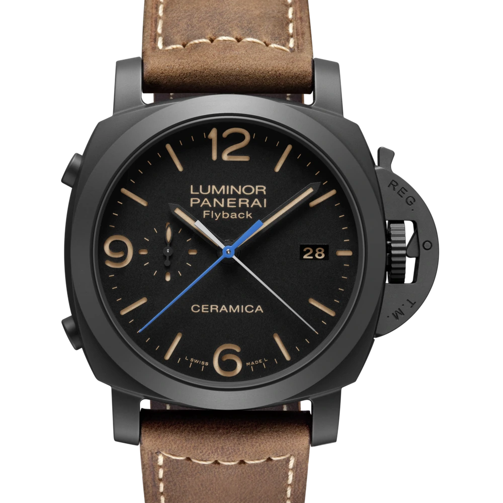 Panerai Chrono Flyback, 44 mm, Black ceramic