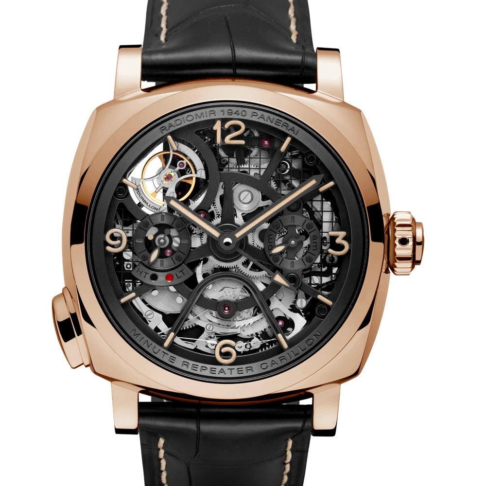 Panerai Minute Repeater Tourbillon, 49 mm, Goldtech™