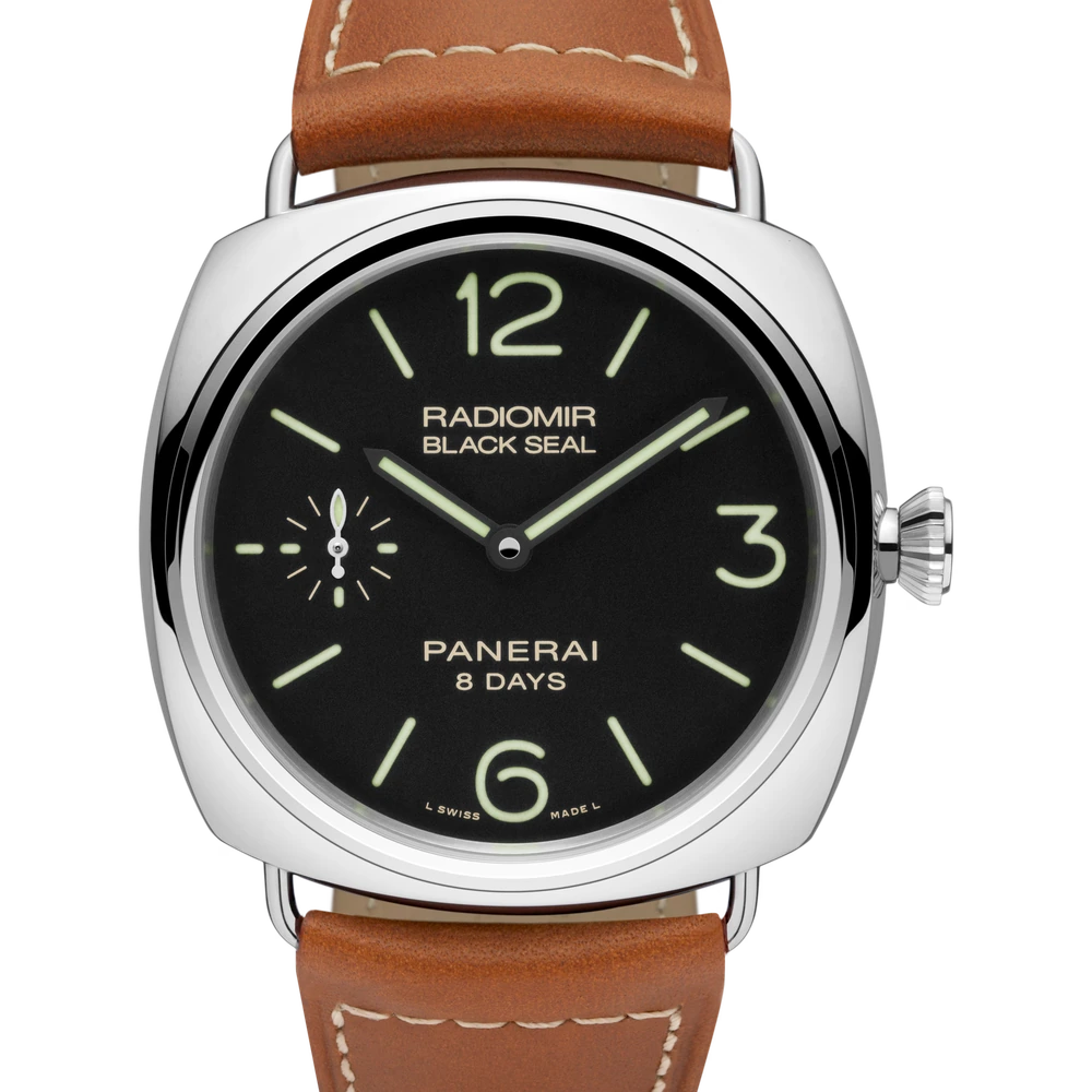 Panerai Black Seal 8 Days, 45 mm, AISI 316L Polished Steel