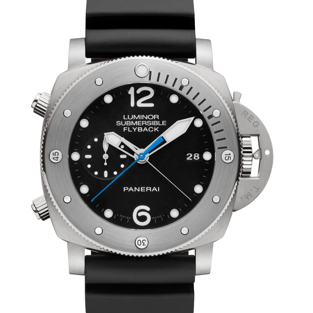 Panerai Chrono, 47 mm, Brushed Titanium
