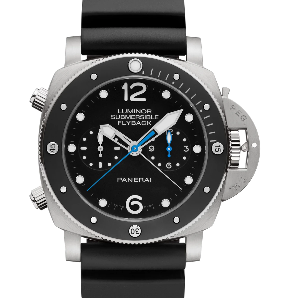 Panerai Chrono, 47 mm, Brushed Titanium