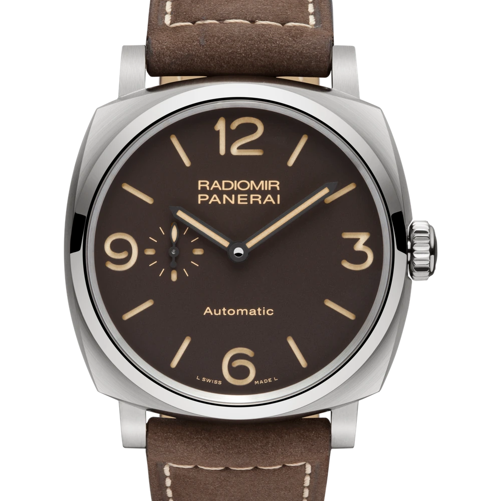 Panerai 45 mm, Brushed Titanium