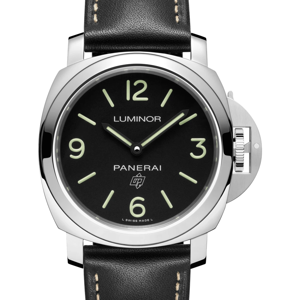 Panerai Base Logo, 44 mm, AISI 316L polished steel