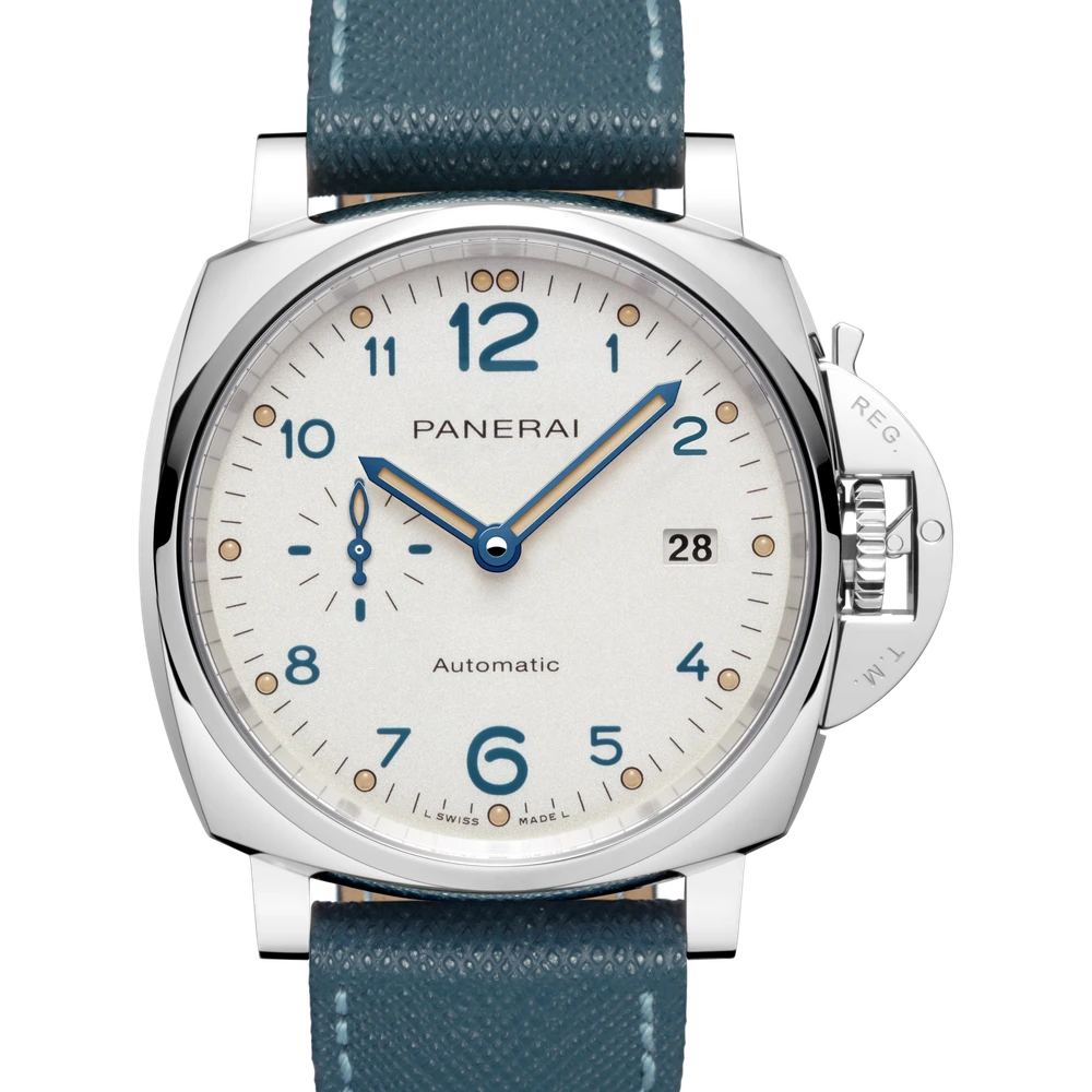 Panerai 42 mm, AISI 316L polished steel