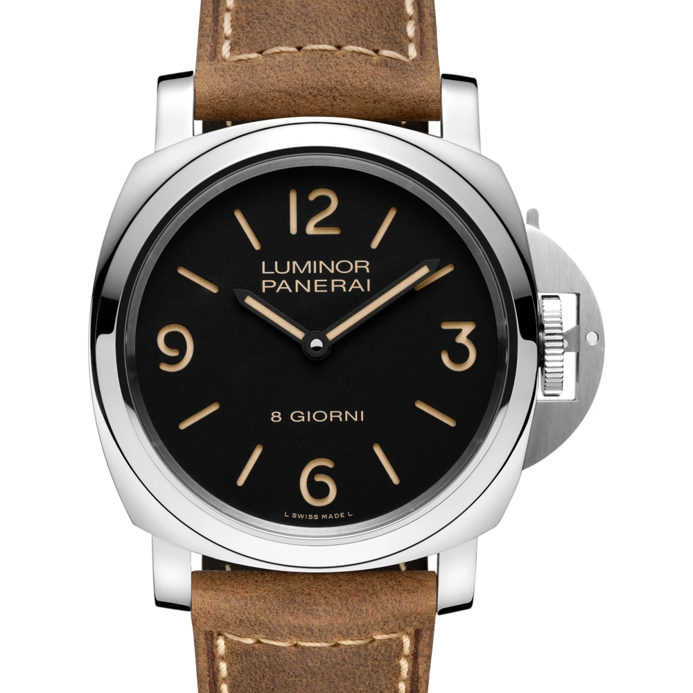 Panerai 8 Giorni, 44 mm, Steel
