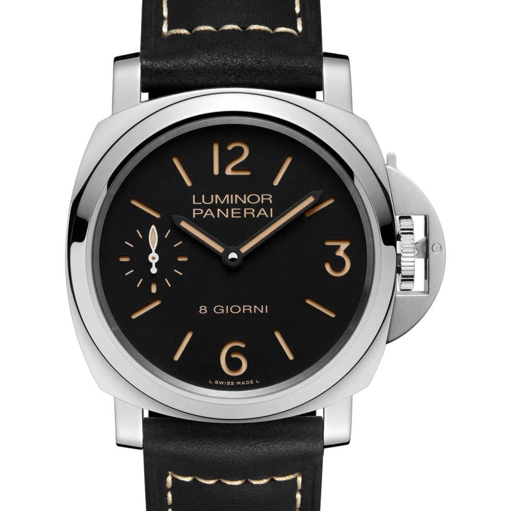 Panerai 8 Giorni, 44 mm, Steel