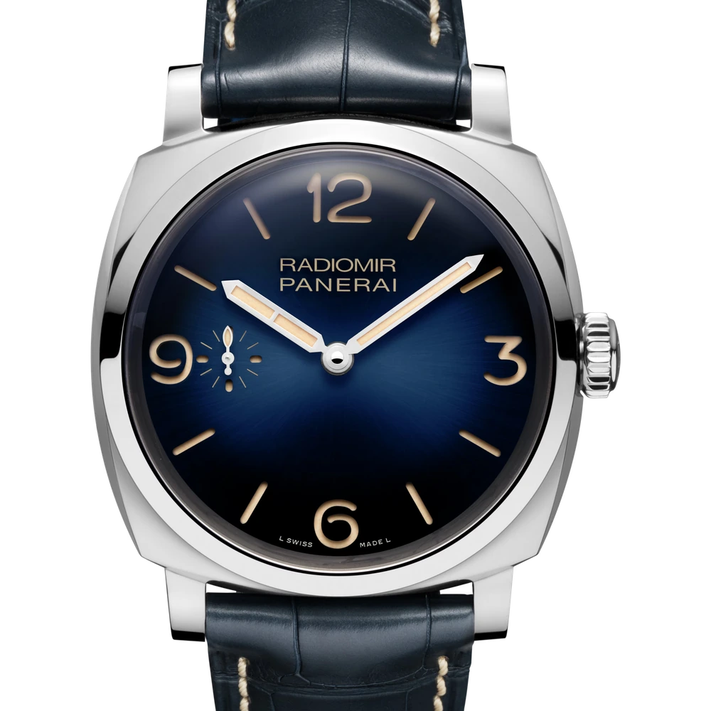 Panerai 47 mm, AISI 316L polished steel