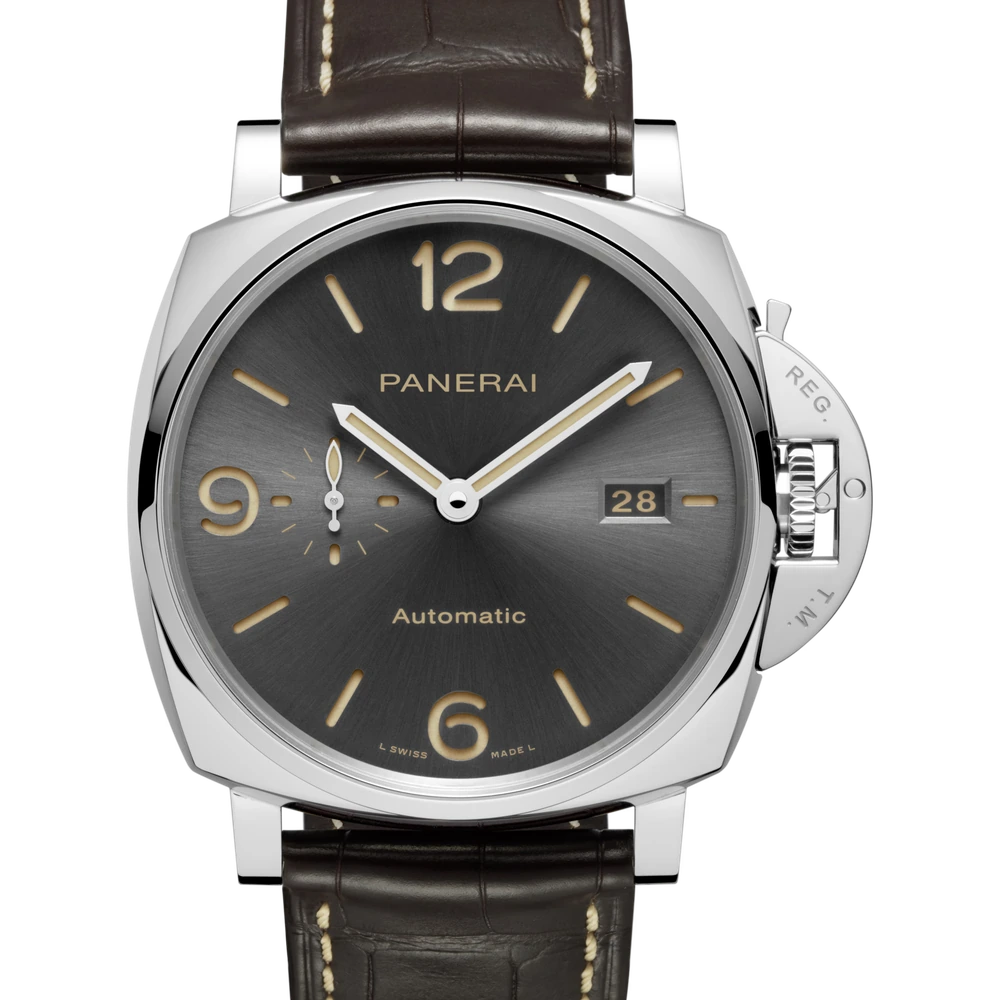 Panerai 45 mm, AISI 316L polished steel
