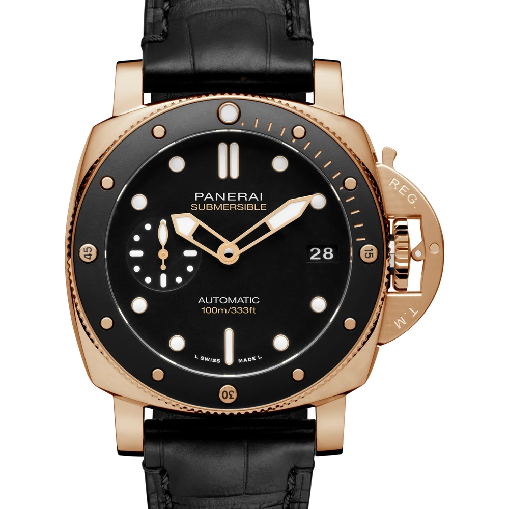 Panerai 42 mm, Polished Goldtech™