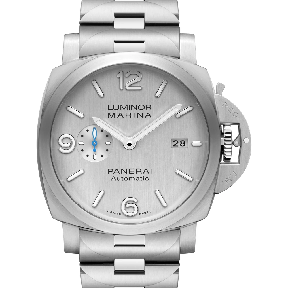 Panerai Marina, 44 mm, AISI 316L brushed steel