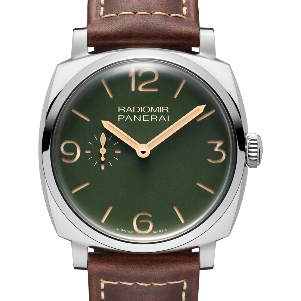 Panerai 45 mm, Polished steel