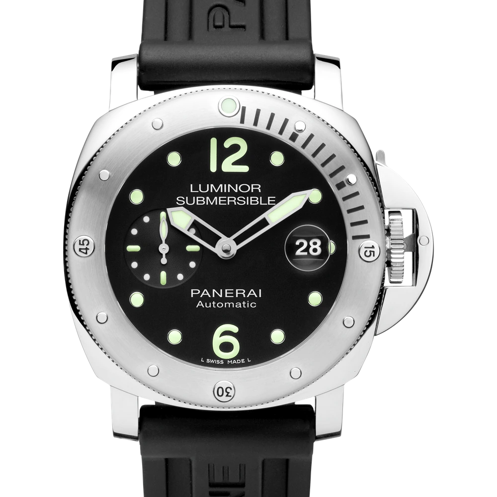 Panerai 44 mm, AISI 316L polished steel