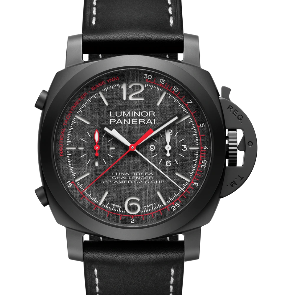Panerai Luna Rossa Chrono Flyback, 44 mm, Black ceramic