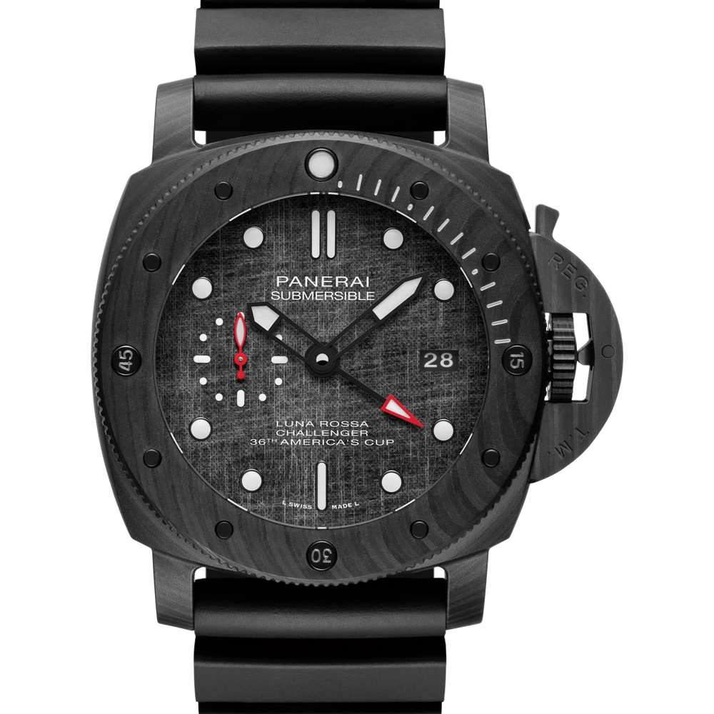 Panerai Luna Rossa, 47 mm, Carbotech