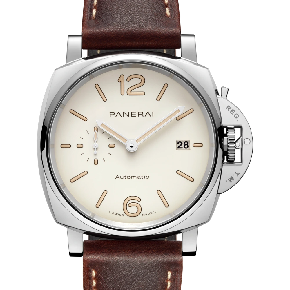 Panerai 42 mm, AISI 316L polished steel