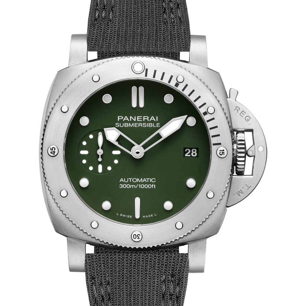 Panerai 42 mm, AISI 316L brushed steel