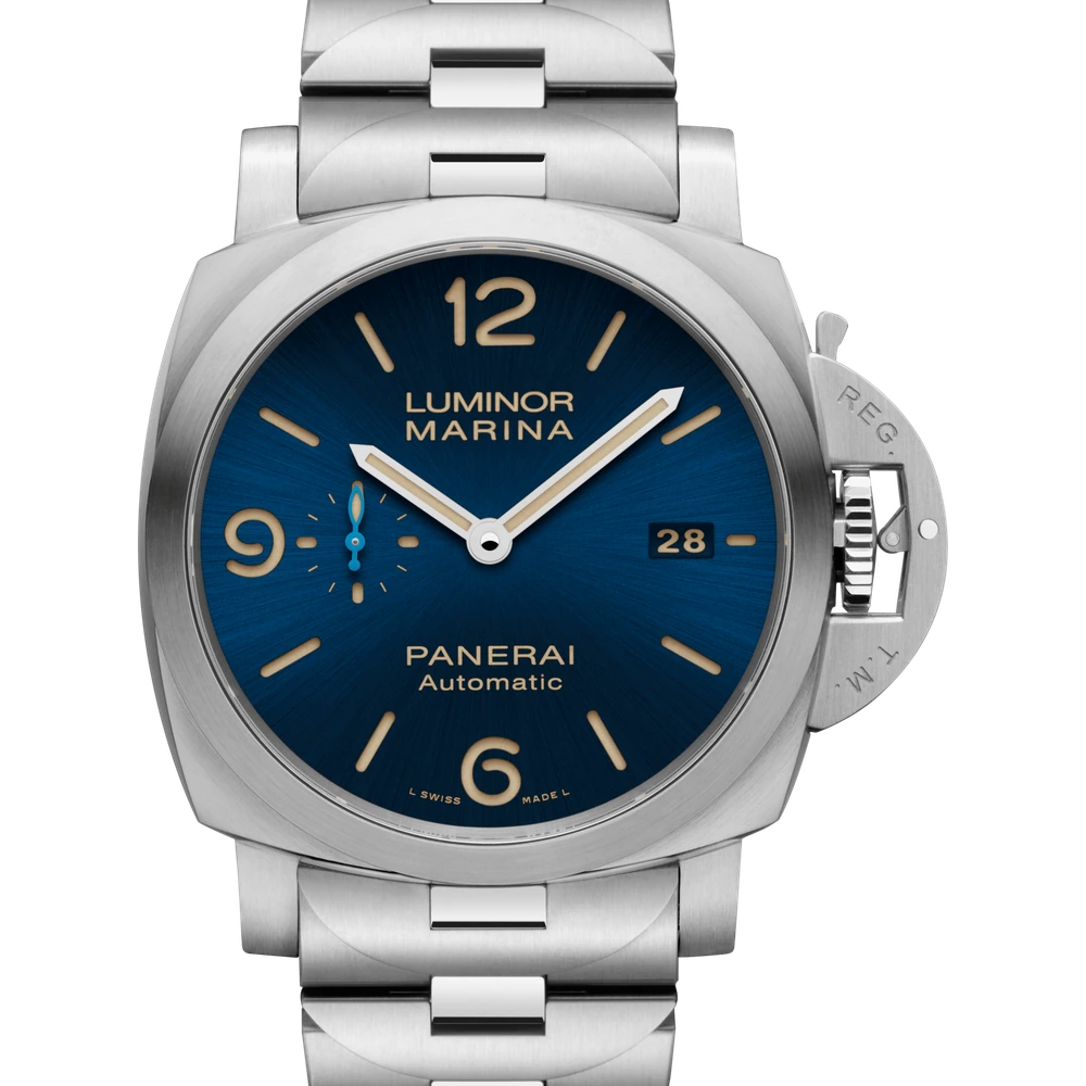 Panerai Marina, 44 mm, AISI 316L brushed steel