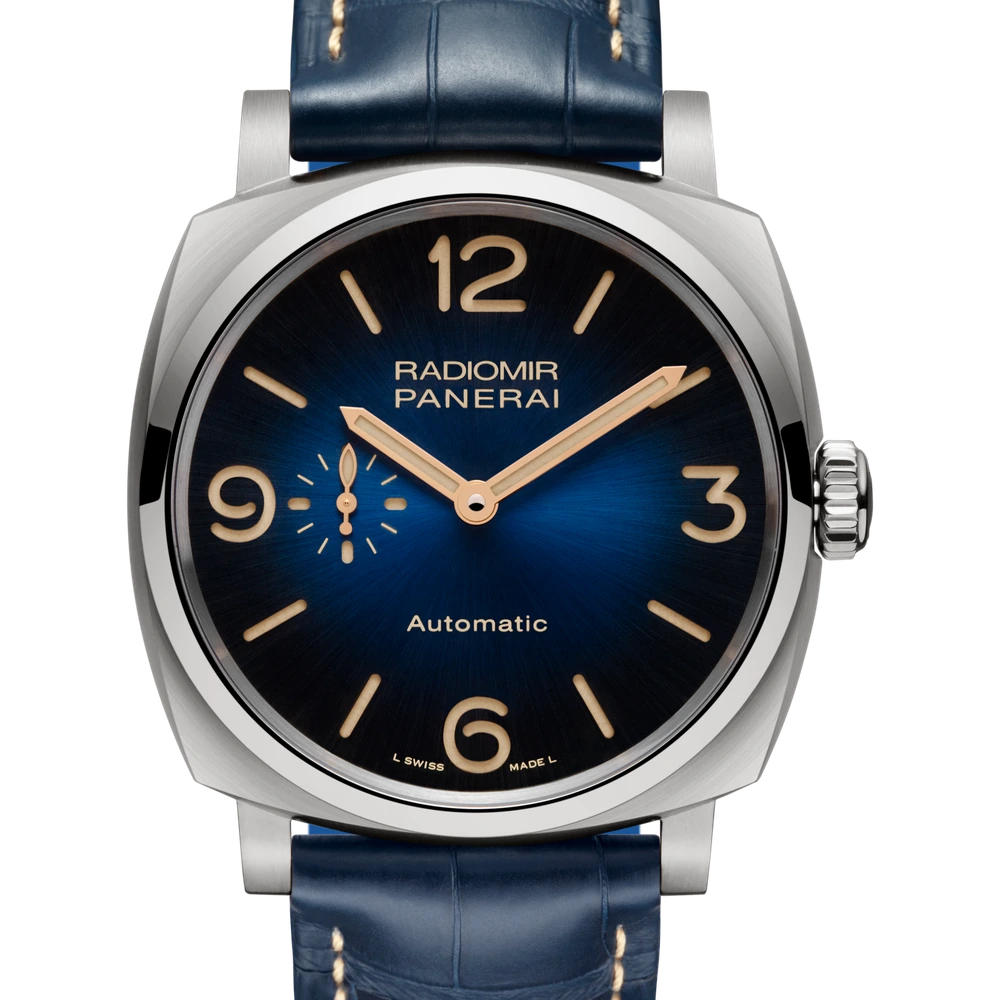 Panerai 45 mm, Brushed titanium