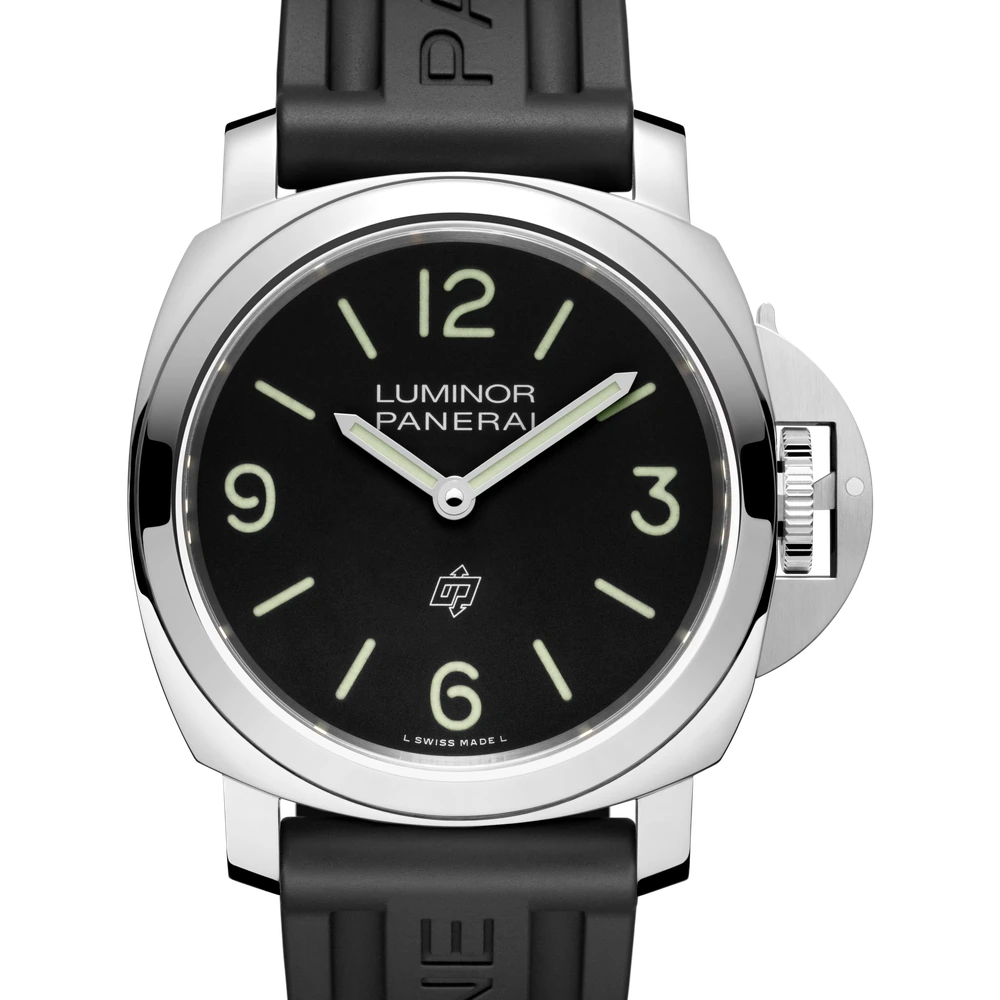 Panerai Base Logo, 44 mm, Steel