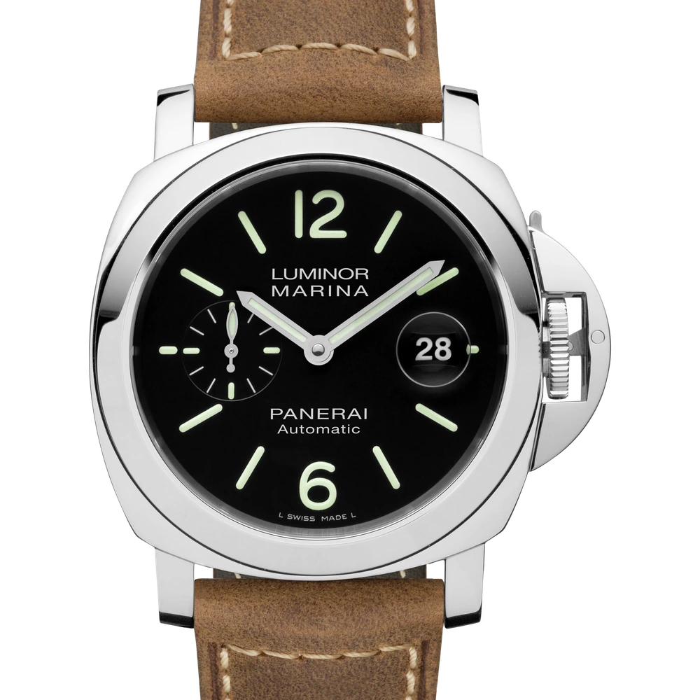 Panerai 44 mm, Polished AISI 316L polished steel