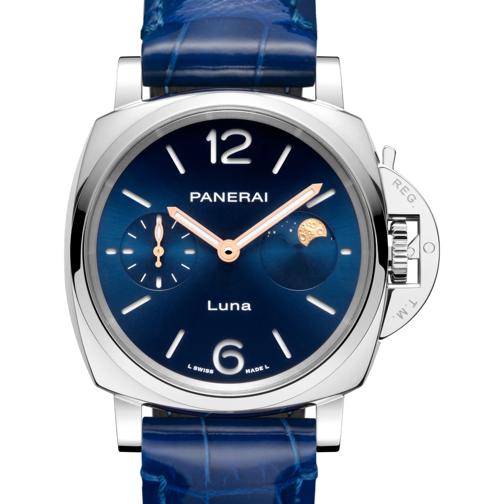 Panerai Luna, 38 mm, Steel