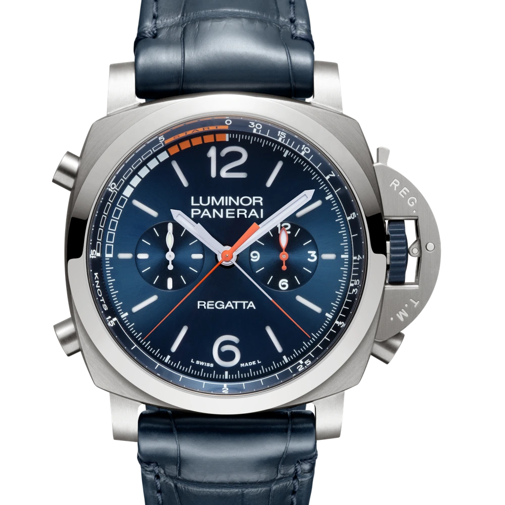 Panerai Regatta Blu Mare, 47 mm, Brushed titanium