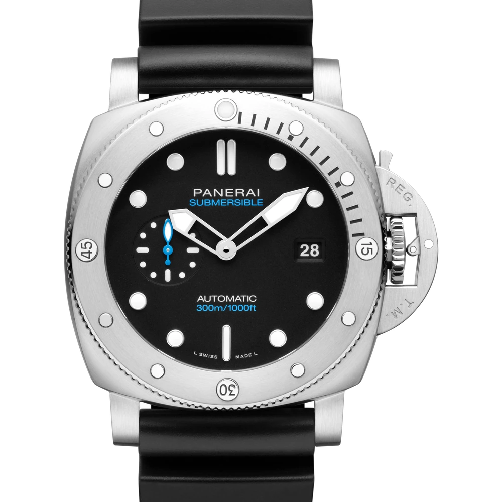 Panerai QuarantaQuattro, 44 mm, AISI 316L brushed steel