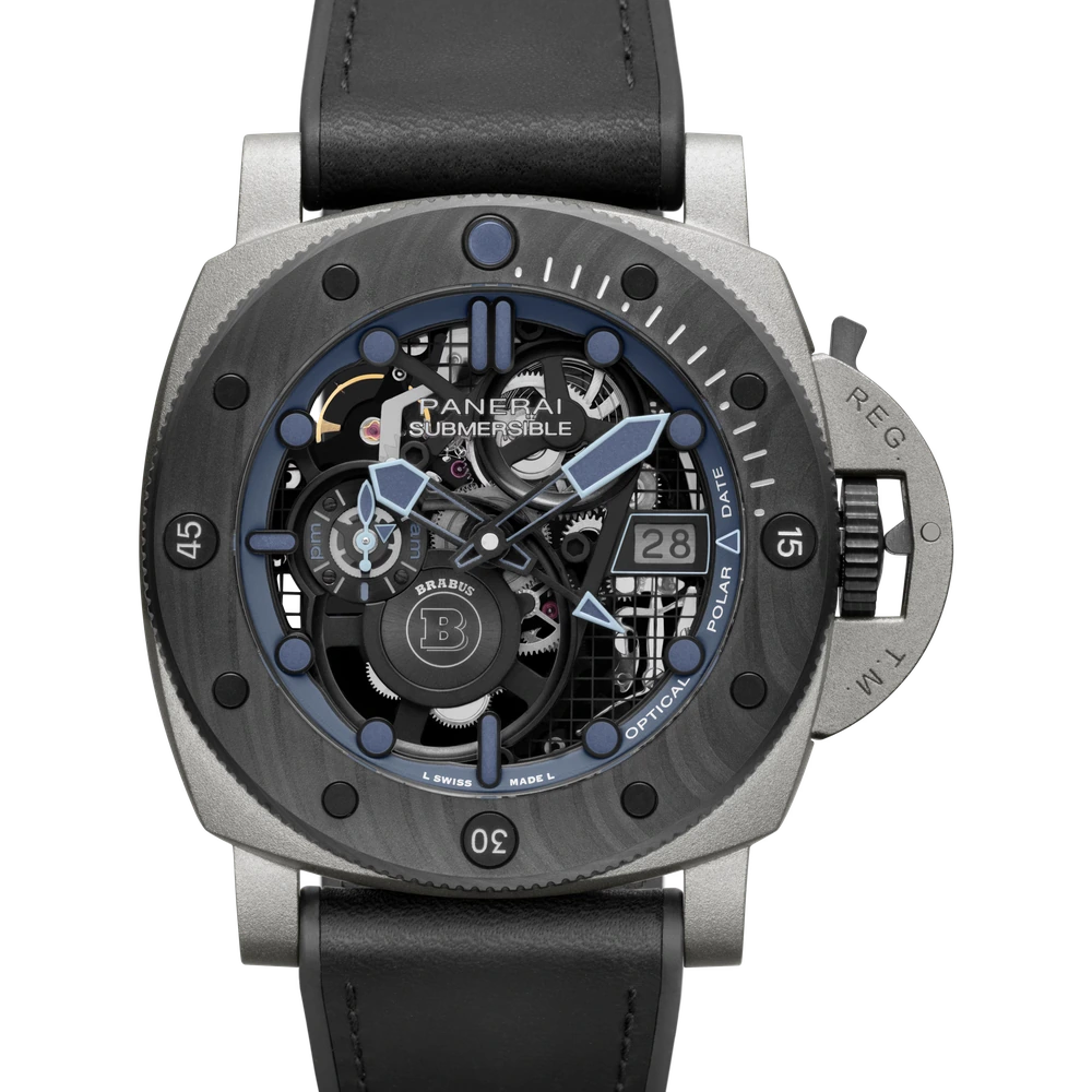 Panerai S Brabus Blue Shadow Edition, 47 mm, DMLS Titanium