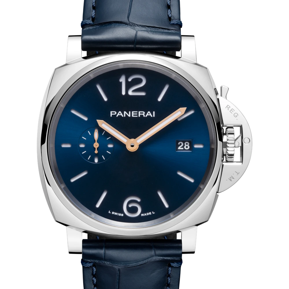 Panerai 42 mm, Polished steel